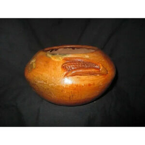 Navajo Native American Pottery. Corn Motif, Southwest Pottery, New Mexico